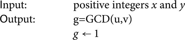 Binary Euclidean Algorithm | SpringerLink