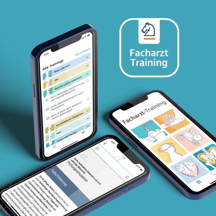 Facharzt-Training App Visual