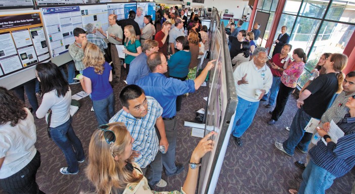 Conference presentations: Lead the poster parade | Nature