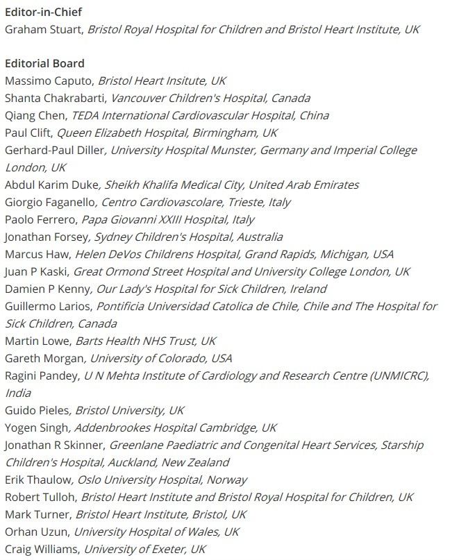 Editorial Board List Editorial Board List
