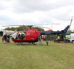 Air ambulance image credit Bob Embleton