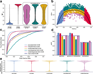 DNA splicing patterns