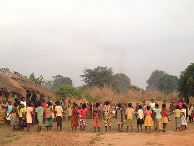 © "A child-friendly space in the Central African Republic" by DFID - UK Department for International Development