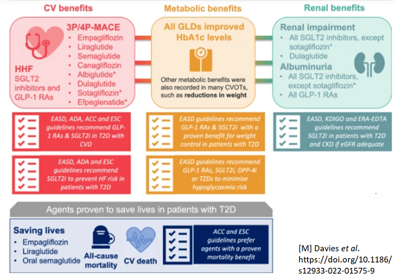 Novel cardioprotective antidiabetic medications