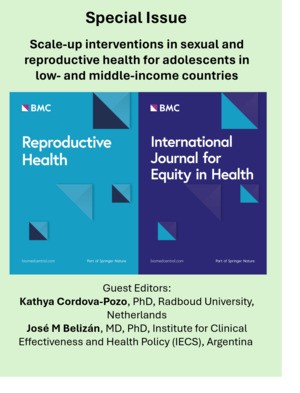 Potential scale-up interventions in sexual and reproductive health 