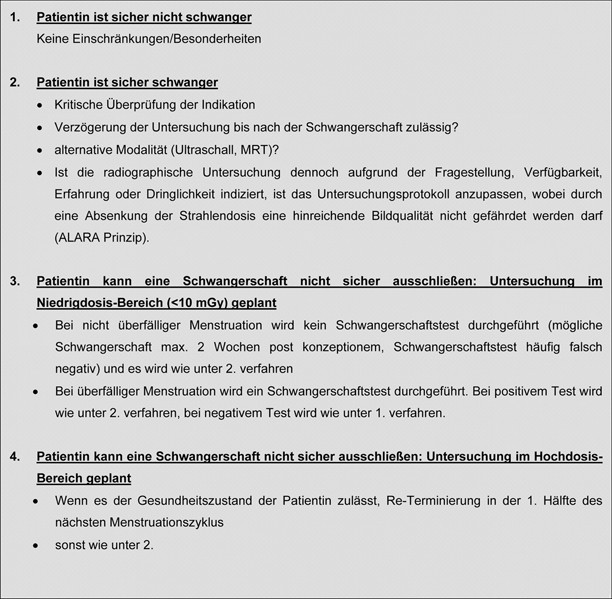 Klinische Datierung der Schwangerschaft