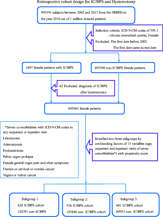 A Cohort Study Of Interstitial Cystitis Bladder Pain Syndrome And