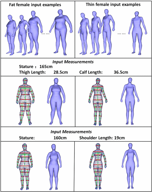 Example-guided anthropometric human body modeling | SpringerLink