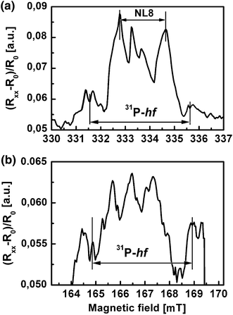 Edesr And Odmr Of Impurity Centers In Nanostructures Inserted