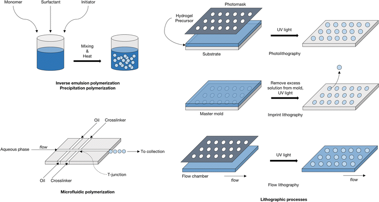 Methods For Generating Hydrogel Particles For Protein - 
