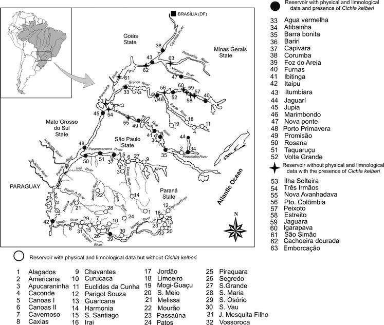 Invasibility Of Reservoirs In The Paraná Basin Brazil To