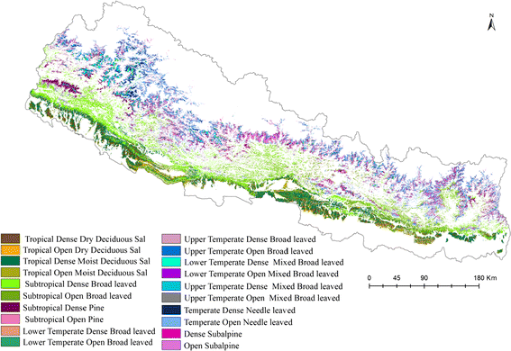 Quantifying Nationwide Land Cover And Historical Changes In - 