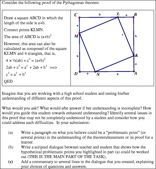 Prospective Teachers Conceptions Of Proof Comprehension - 