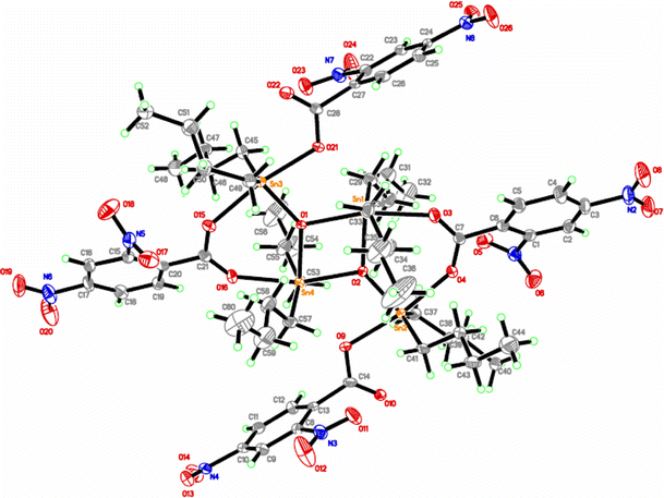 Synthesis Characterization And Crystal Structure Of The Bis 2 4 Dinitrobenzoato Tetrabutyldistannoxane Iv Dimer Springerlink