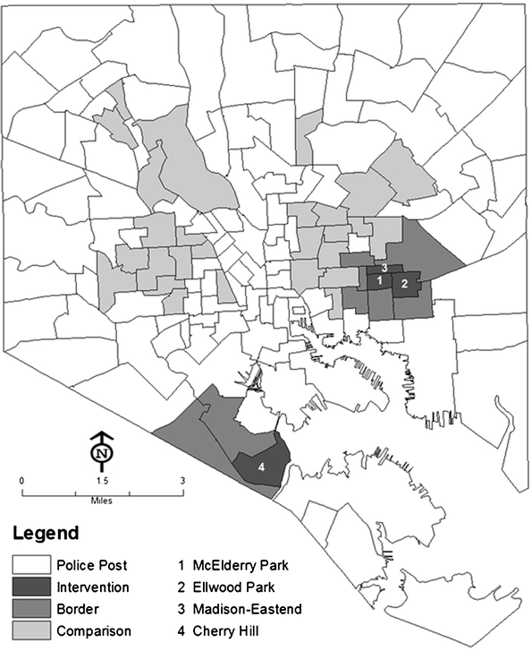 Effects of Baltimore’s Safe Streets Program on Gun Violence A