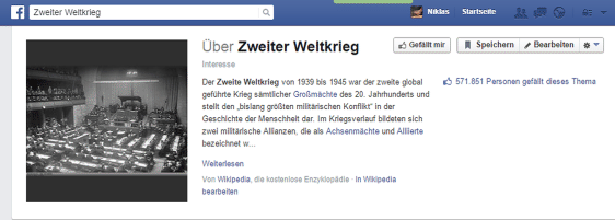Dating-Website Analogien