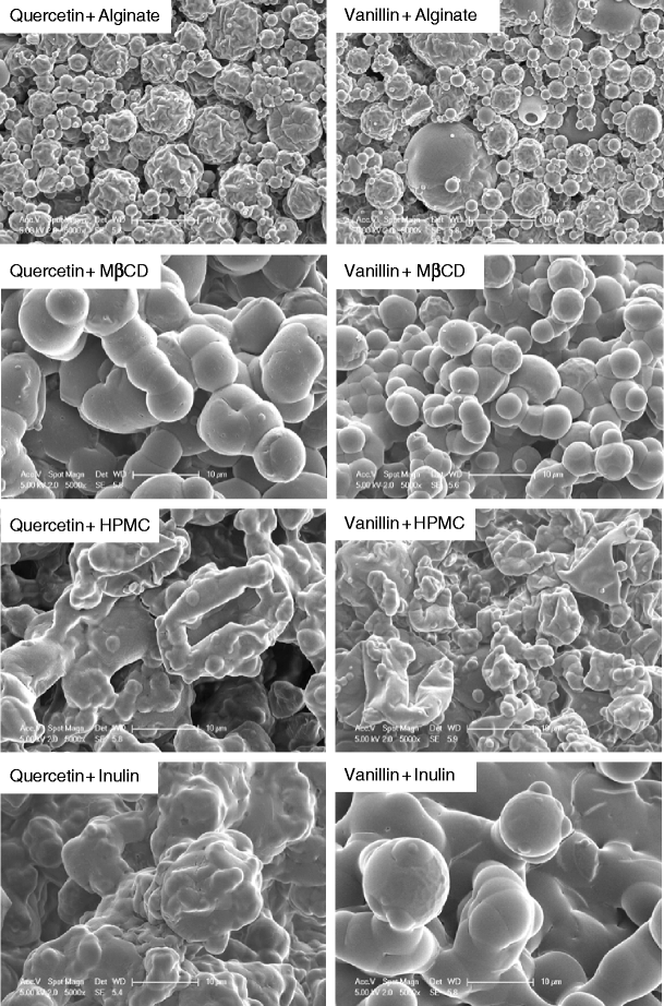 SprayDrying Microencapsulation of Polyphenol Bioactives A Comparative