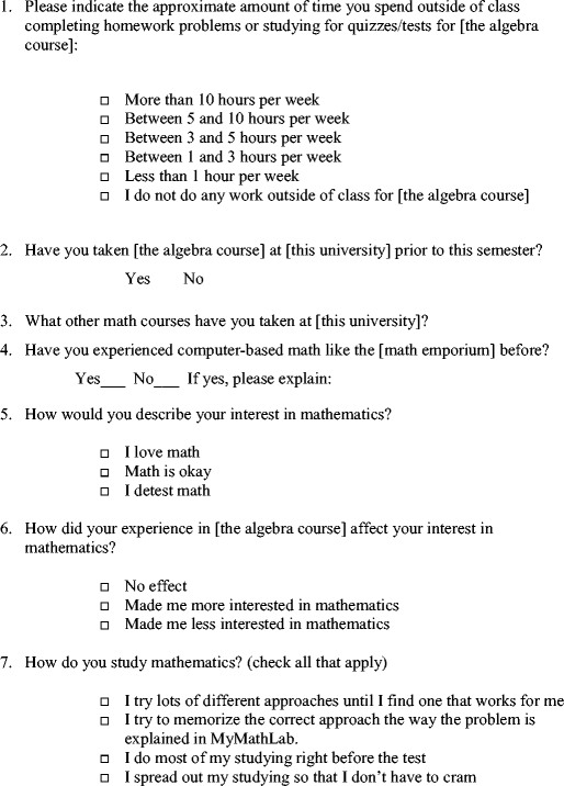 The Math Emporium Effective For Whom And For What Springerlink