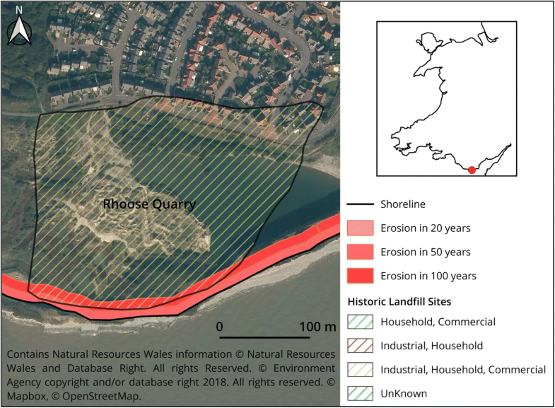 GISbased investigation of historic landfill sites in the coastal zones
