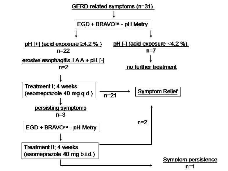 GERD assessment including pH metry predicts a high response rate to PPI