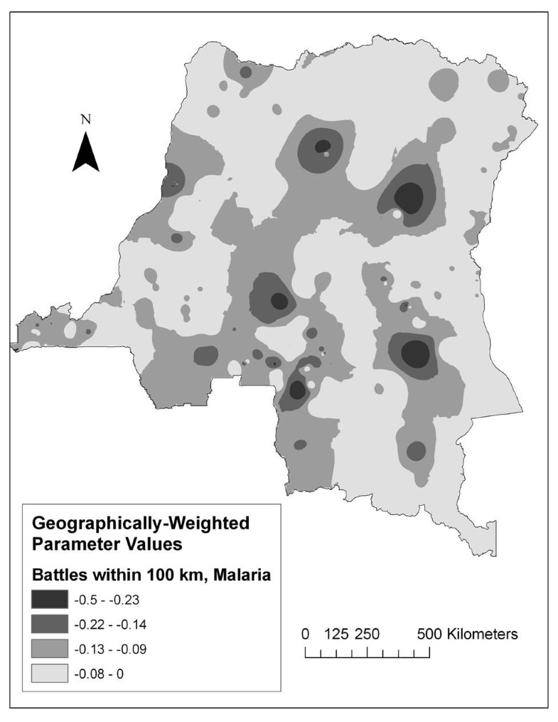 Population, behavioural and environmental drivers of malaria prevalence