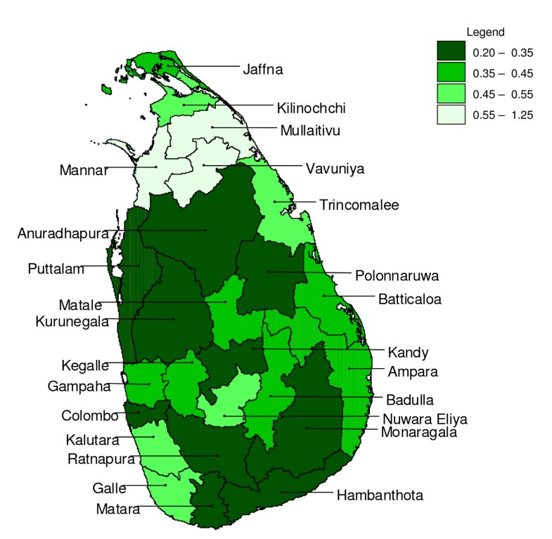 Models for short term malaria prediction in Sri Lanka | Malaria Journal