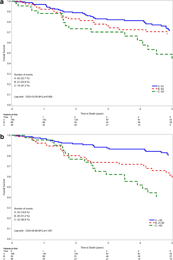 Clinical and pathological factors influencing survival in ...