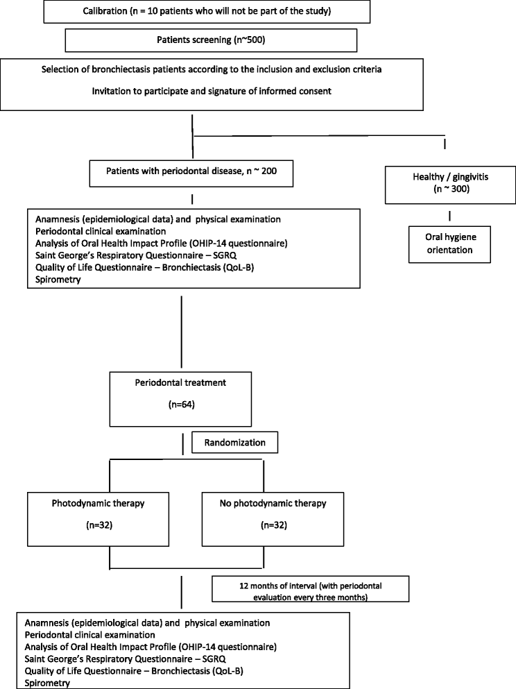 Bronchiectasis Pathophysiology Flow Chart