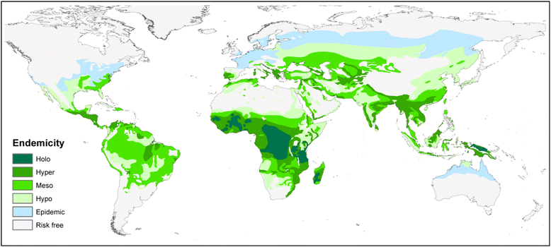Malaria Mapping Understanding The Global Endemicity Of Falciparum And Vivax Malaria Bmc
