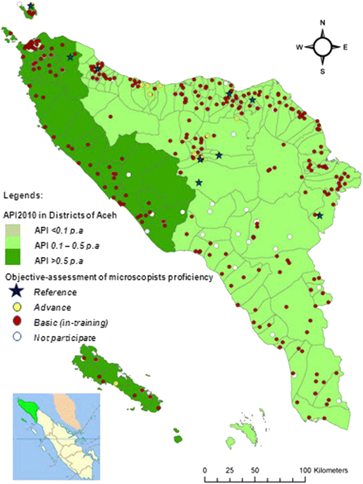 A comprehensive assessment of the malaria microscopy system of Aceh