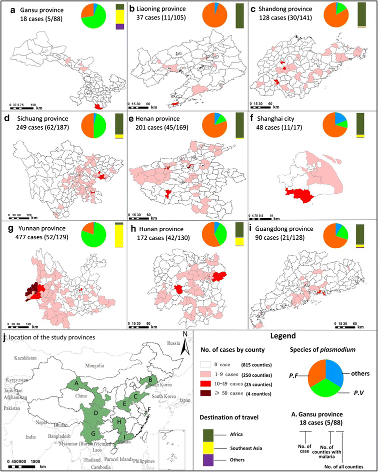 Epidemiologic features of overseas imported malaria in the People's ...
