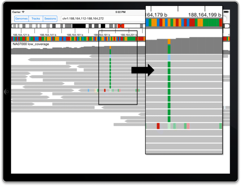 a genomic data viewer for ipad genome biology full text fs 595 color chart