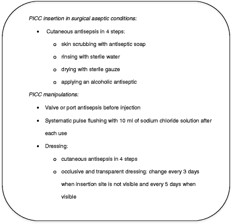 Picc Line Removal Charting Sample