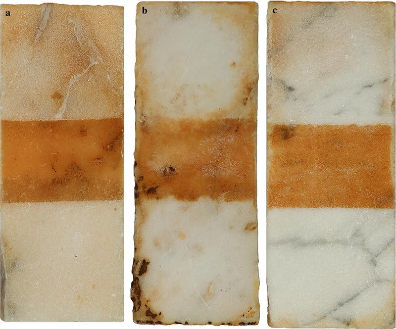 Effective cleaning of rust stained marble Heritage Science Full Text