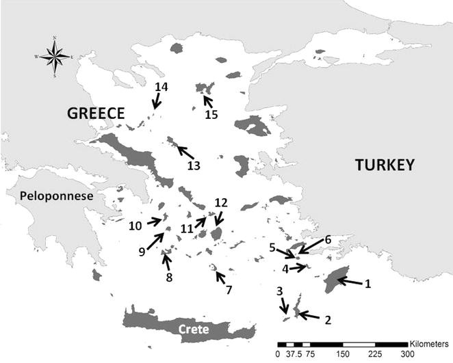 The Aegean archipelago a natural laboratory of evolution, ecology and