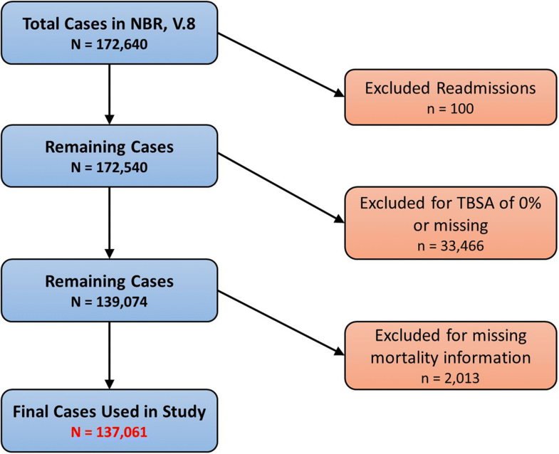 Multiinstitutional analysis of independent predictors for burn