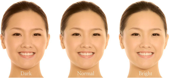 Korean Skin Tone Chart