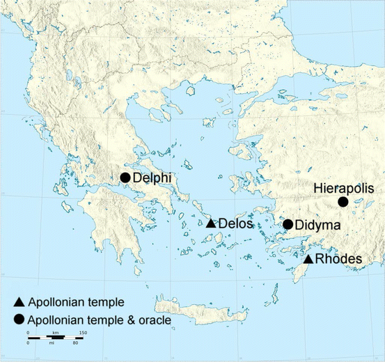 Oracular Functioning and Architecture of Five Ancient Apollo Temples