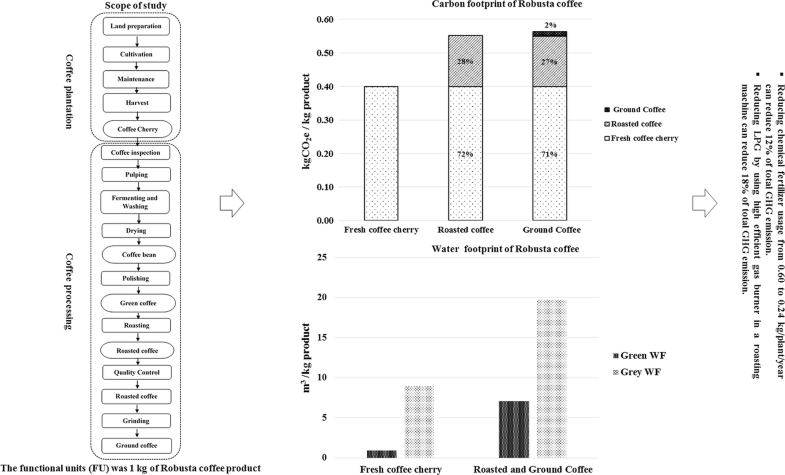 carbon and water footprint