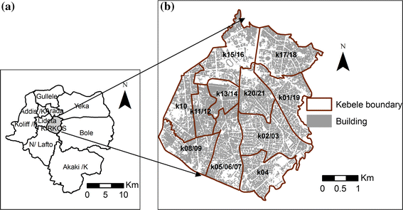 elevation map of addis ababa