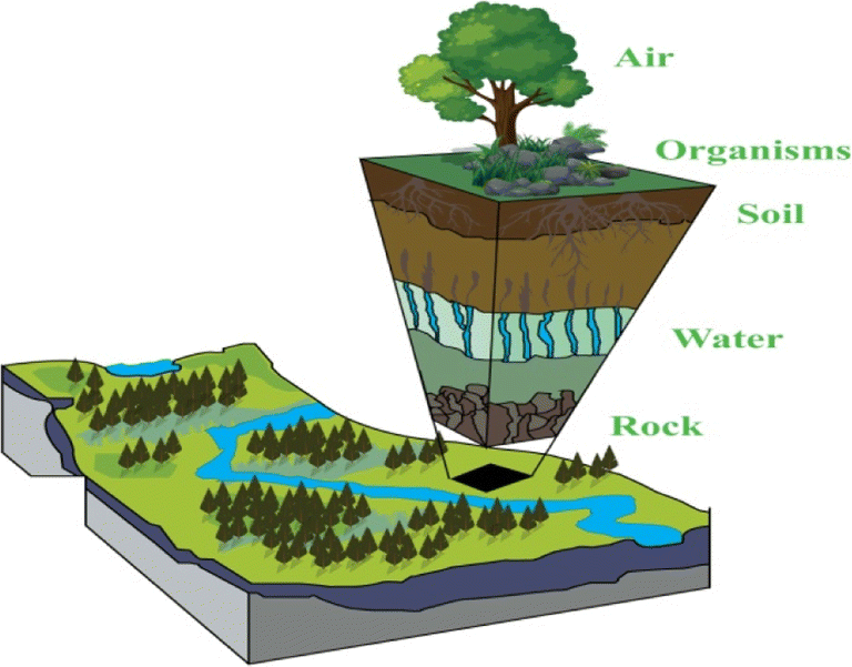Sustaining life on earth system through clean air, pure water, and