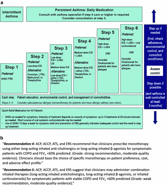 Management Of Asthma And Chronic Obstructive Pulmonary Disease With ...