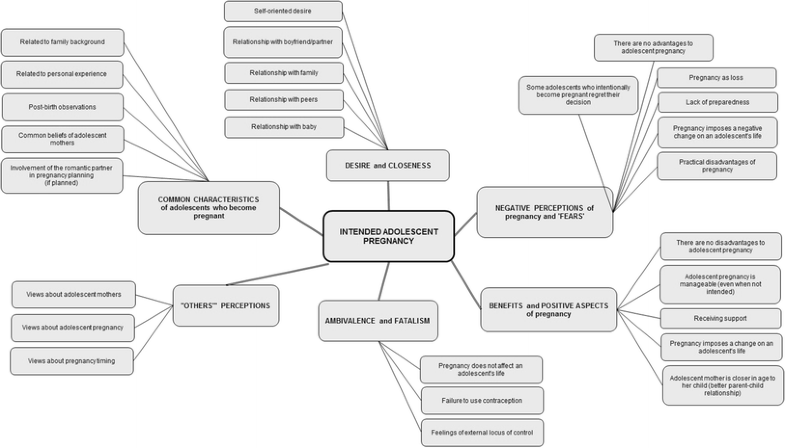 Intended Adolescent Pregnancy: A Systematic Review Of Qualitative 