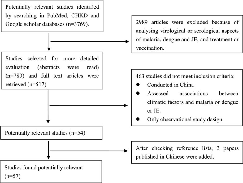 Epidemiological factors of dengue fever picture