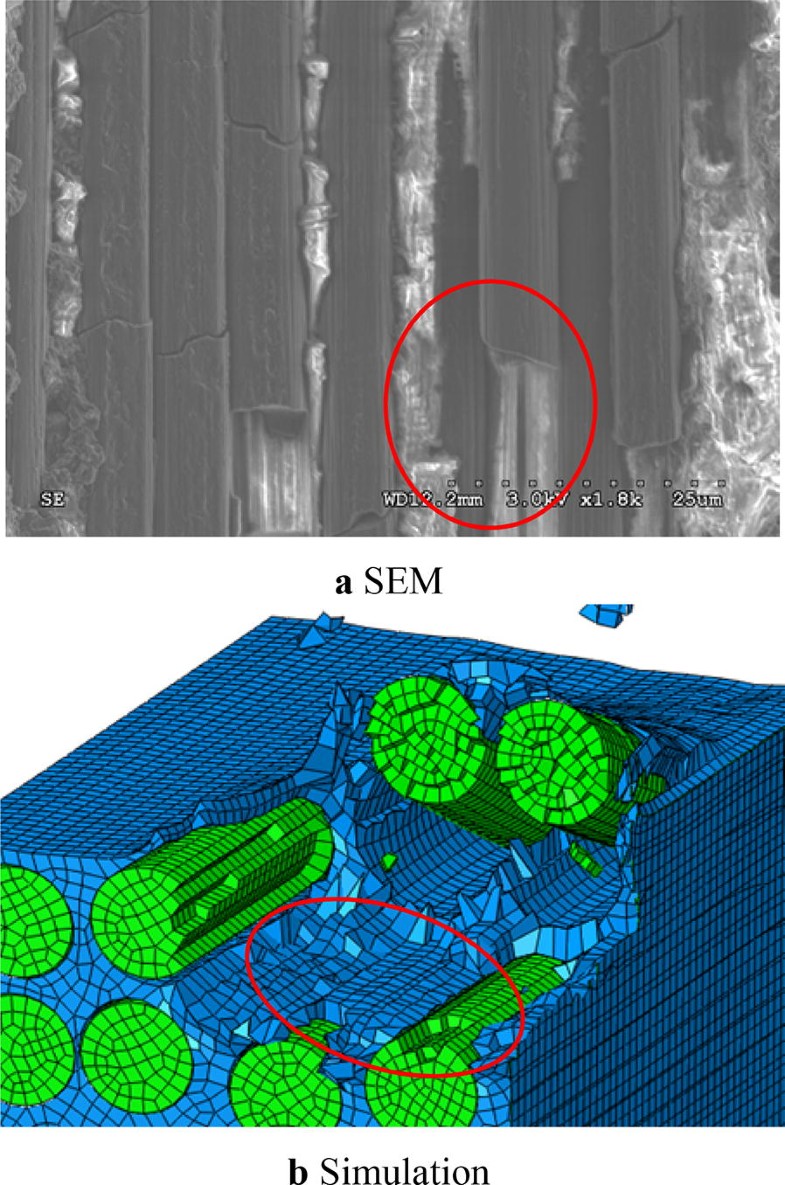 Micro Model of Carbon Fiber/Cyanate Ester Composites and Analysis of