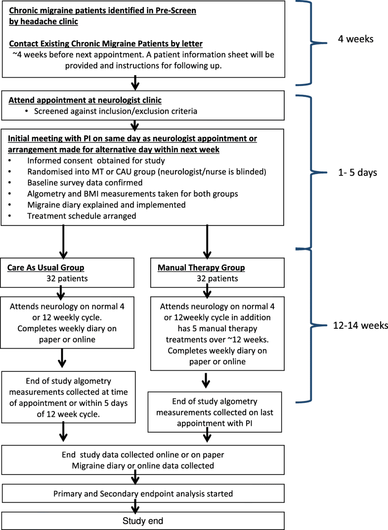 Manual therapy for chronic migraine a pragmatic