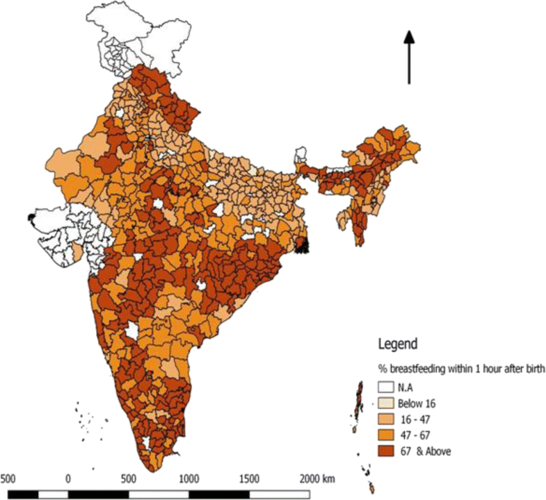 Impact of timing of breastfeeding initiation on neonatal mortality in