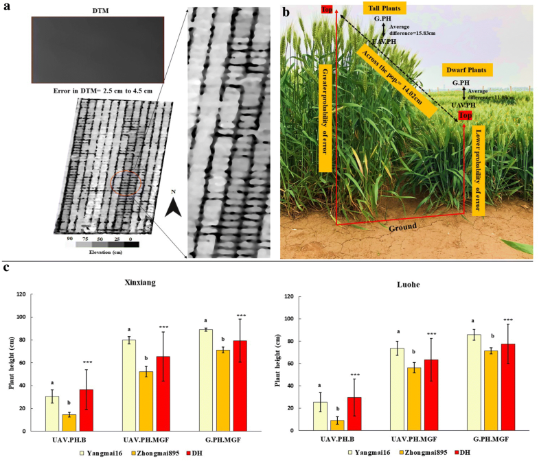 Accuracy assessment of plant height using an unmanned Accuracy assessment of plant height using an unmanned