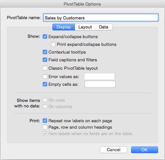 Pivot table repeat row labels Pivot table repeat row labels