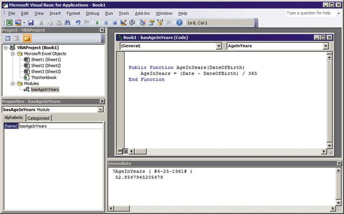visual basic applications
